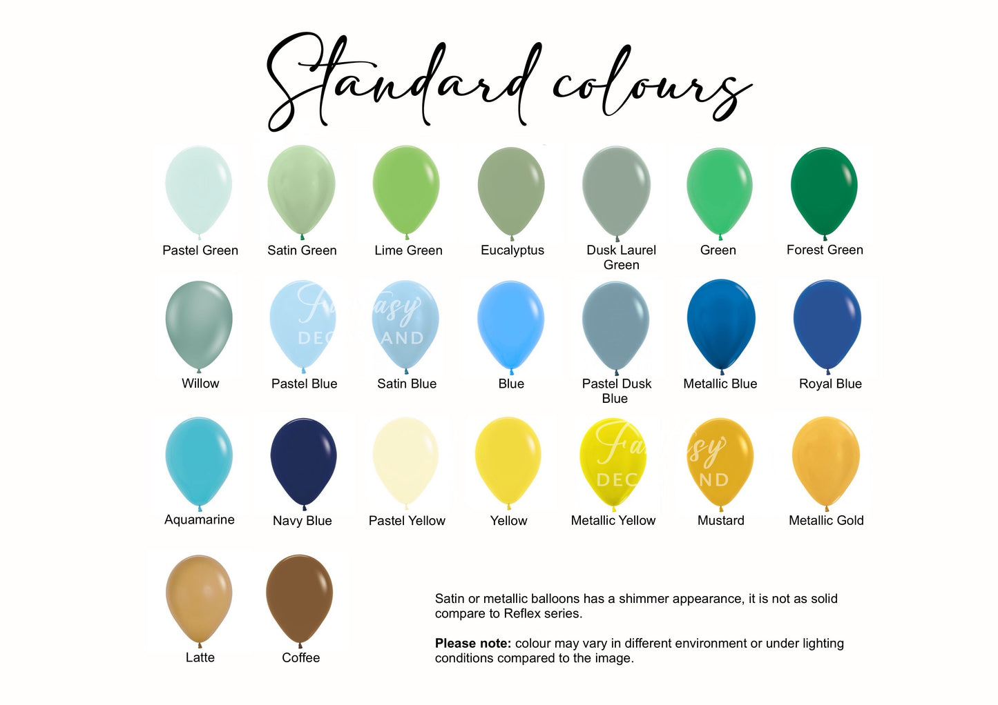 Loose Helium Balloons