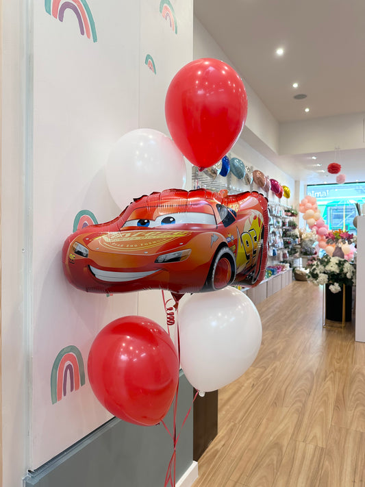 Lightning McQueen Balloon Bunch