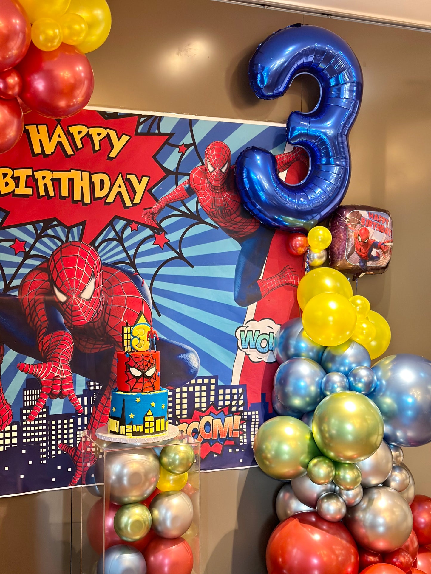 3rd Birthday - Spider Man Theme