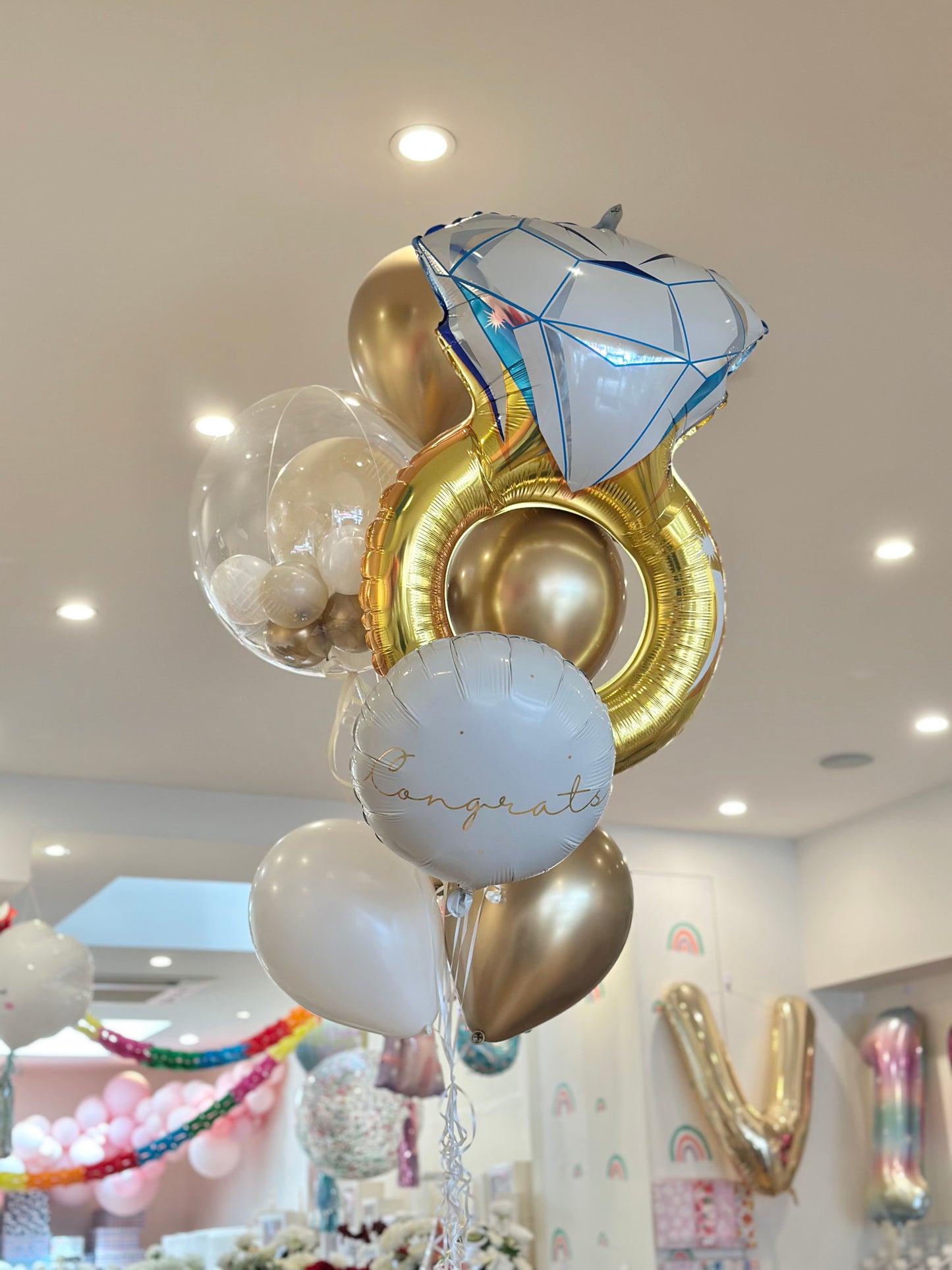 Engaged/Propose Balloon Bunch