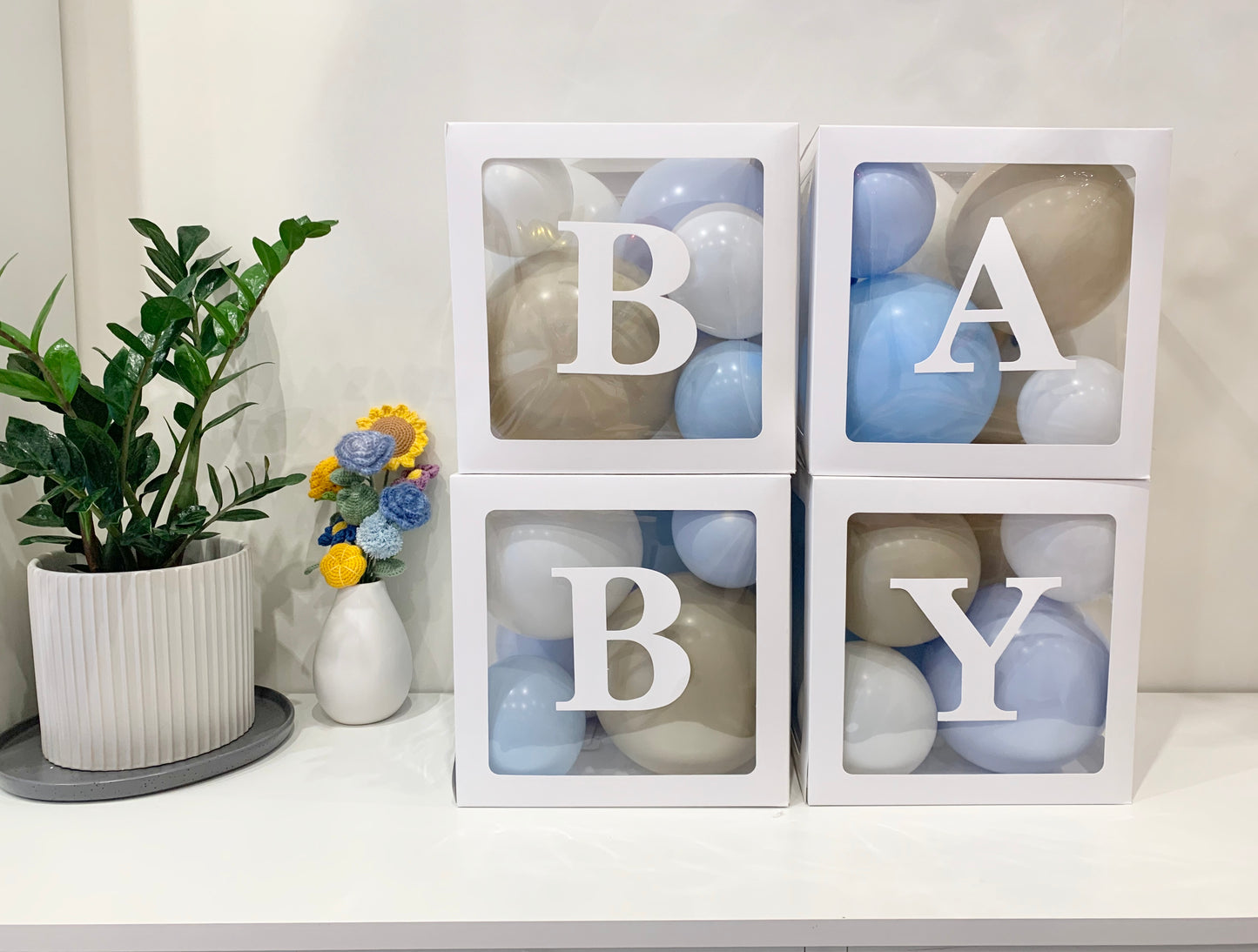 ONE & BABY Balloon Boxes