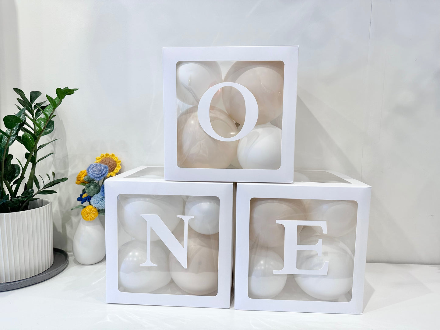 ONE & BABY Balloon Boxes