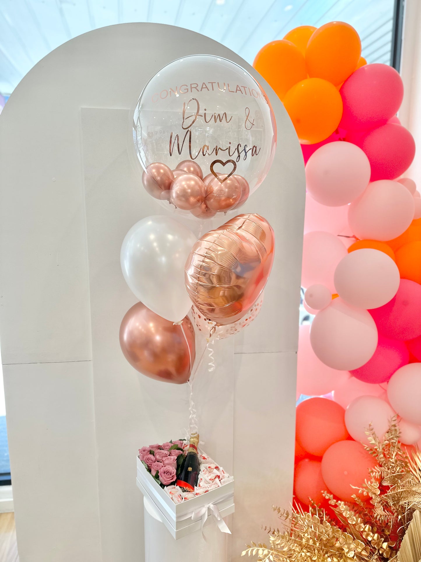 Clear Bobo Balloon with Decal