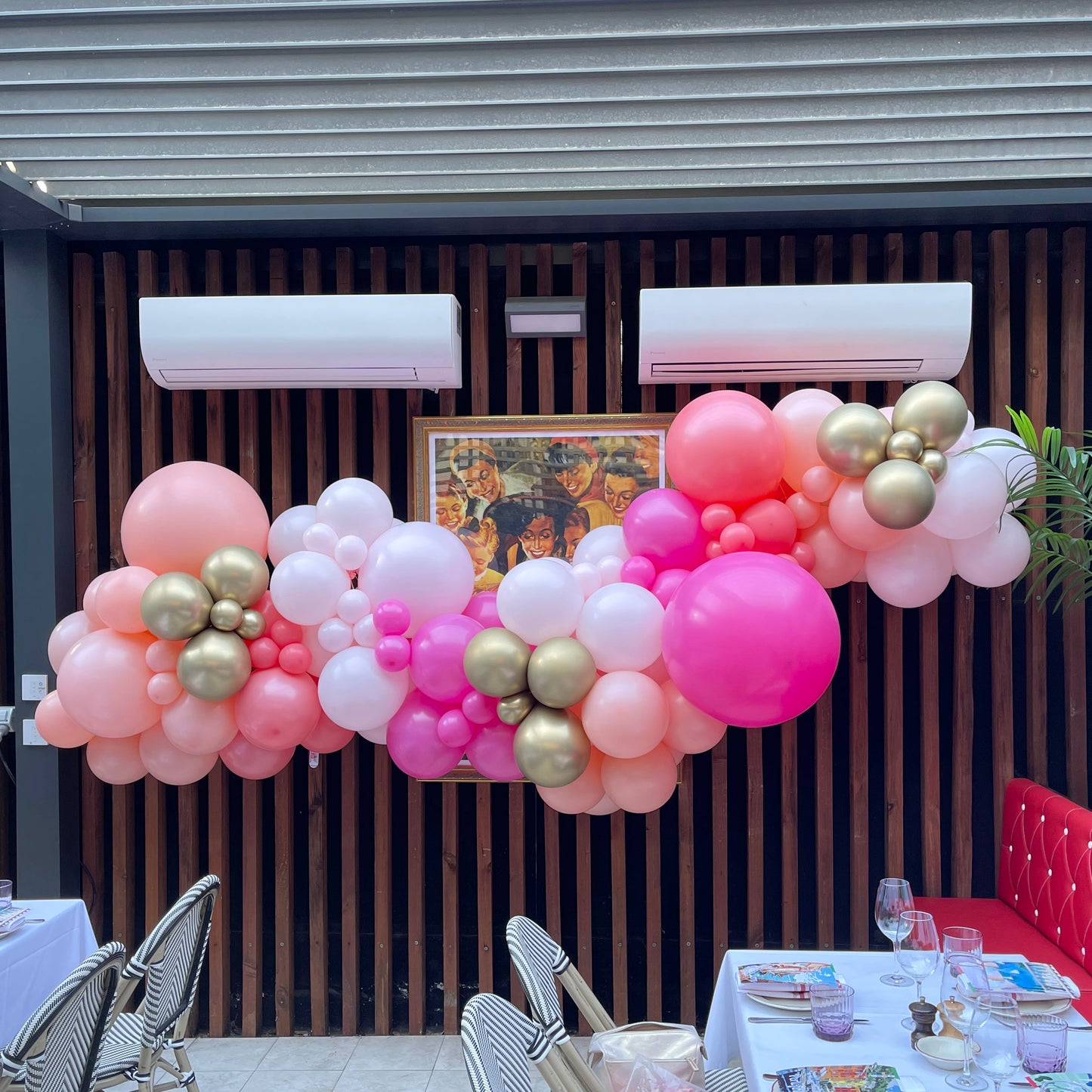 Basic Colours Balloon Garland