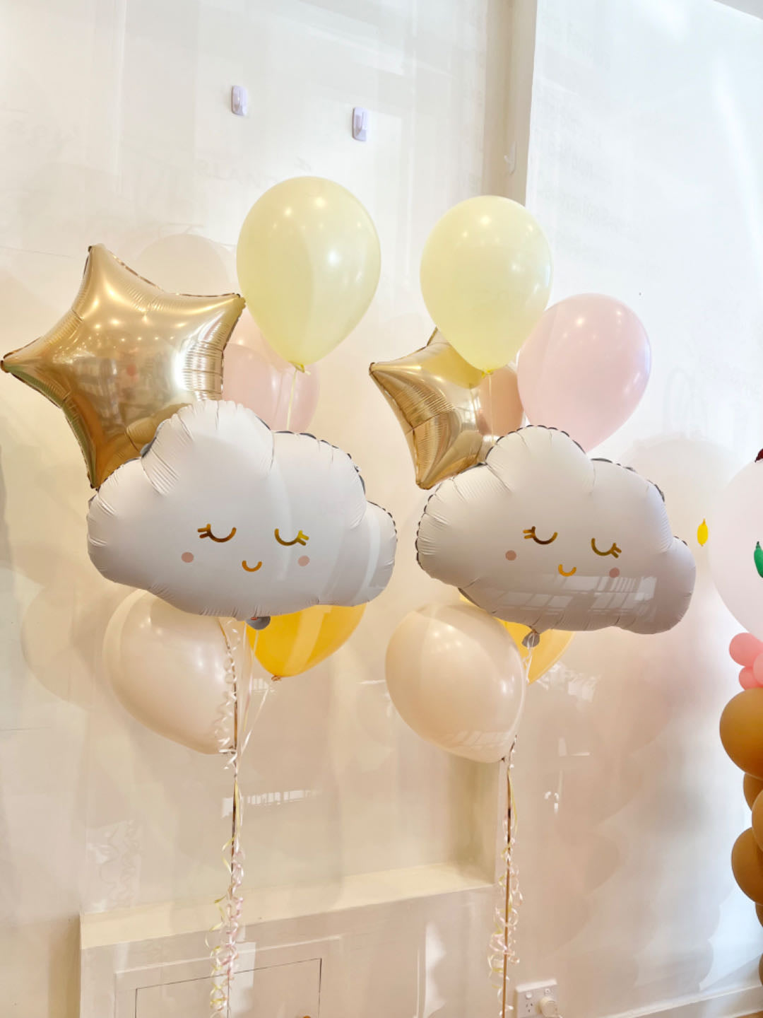 Pastel Cloud Balloon Bunch