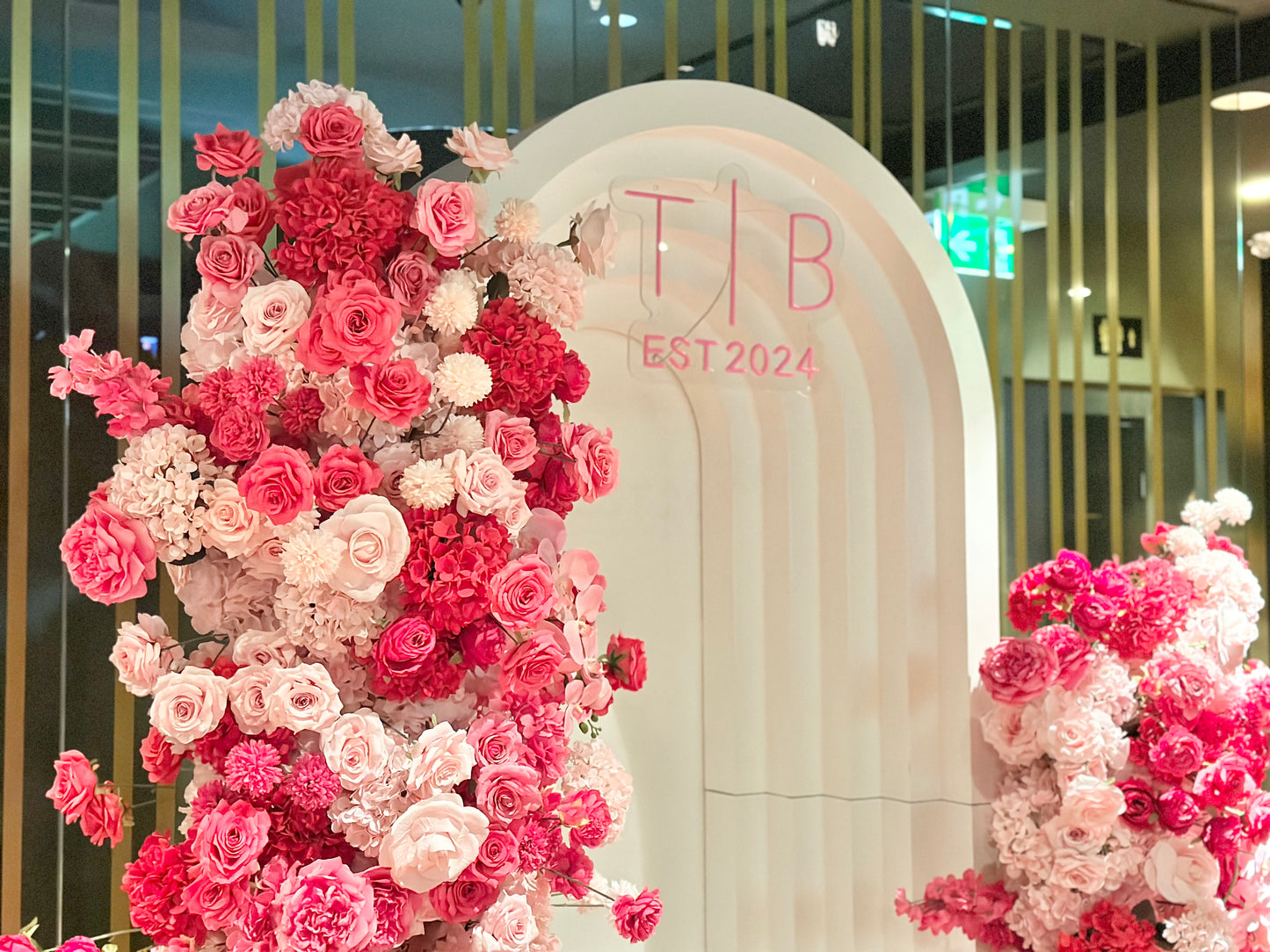 Pinks Flower Stands (For Hire)