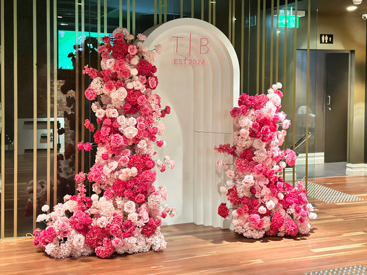 Pinks Flower Stands (For Hire)