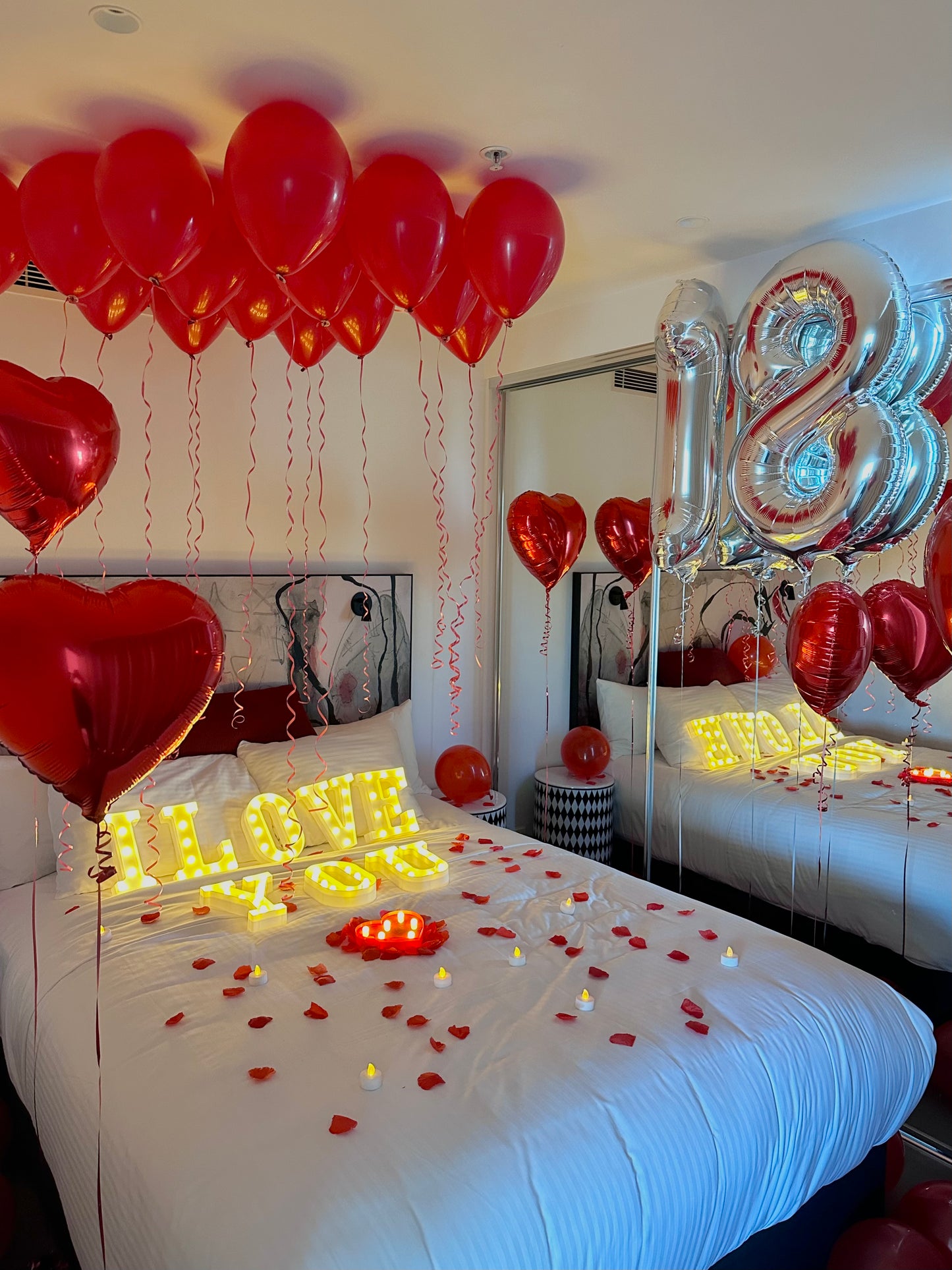 Hotel Room Birthday Surprise