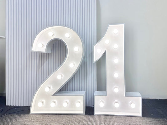 Light Up Number (For Hire)