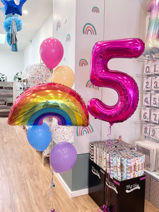 Rainbow Balloon Set
