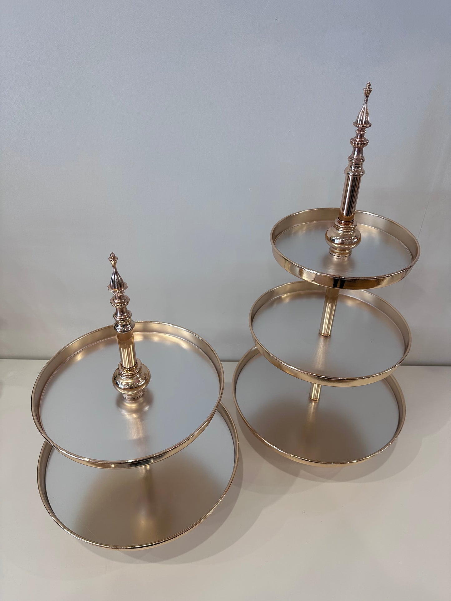 Gold Cup Cake Stand (For Hire)