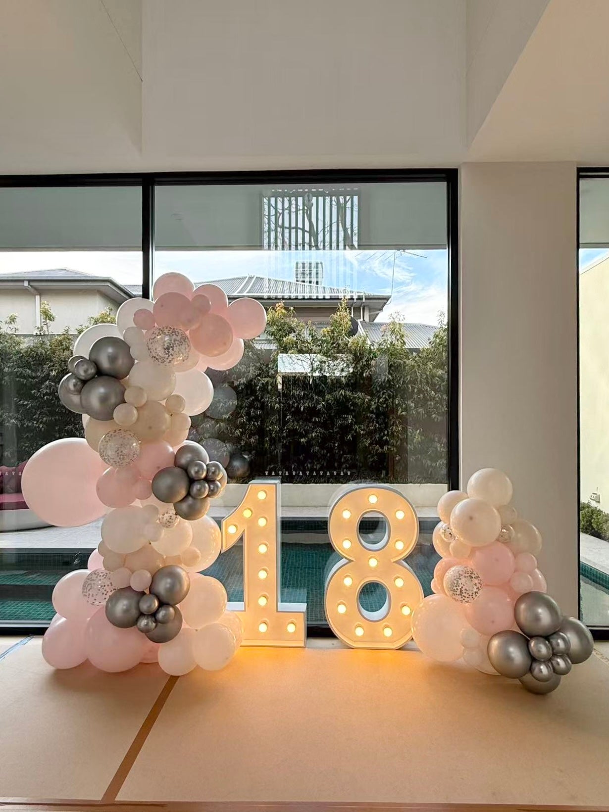 18th Birthday Setup