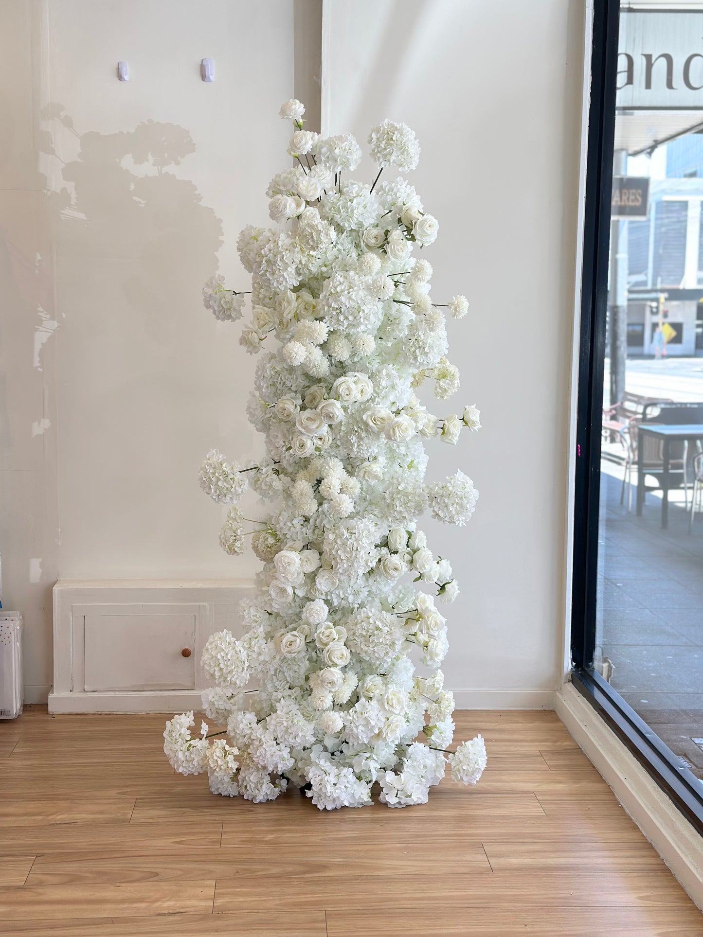 White Faux Flower (For Hire)