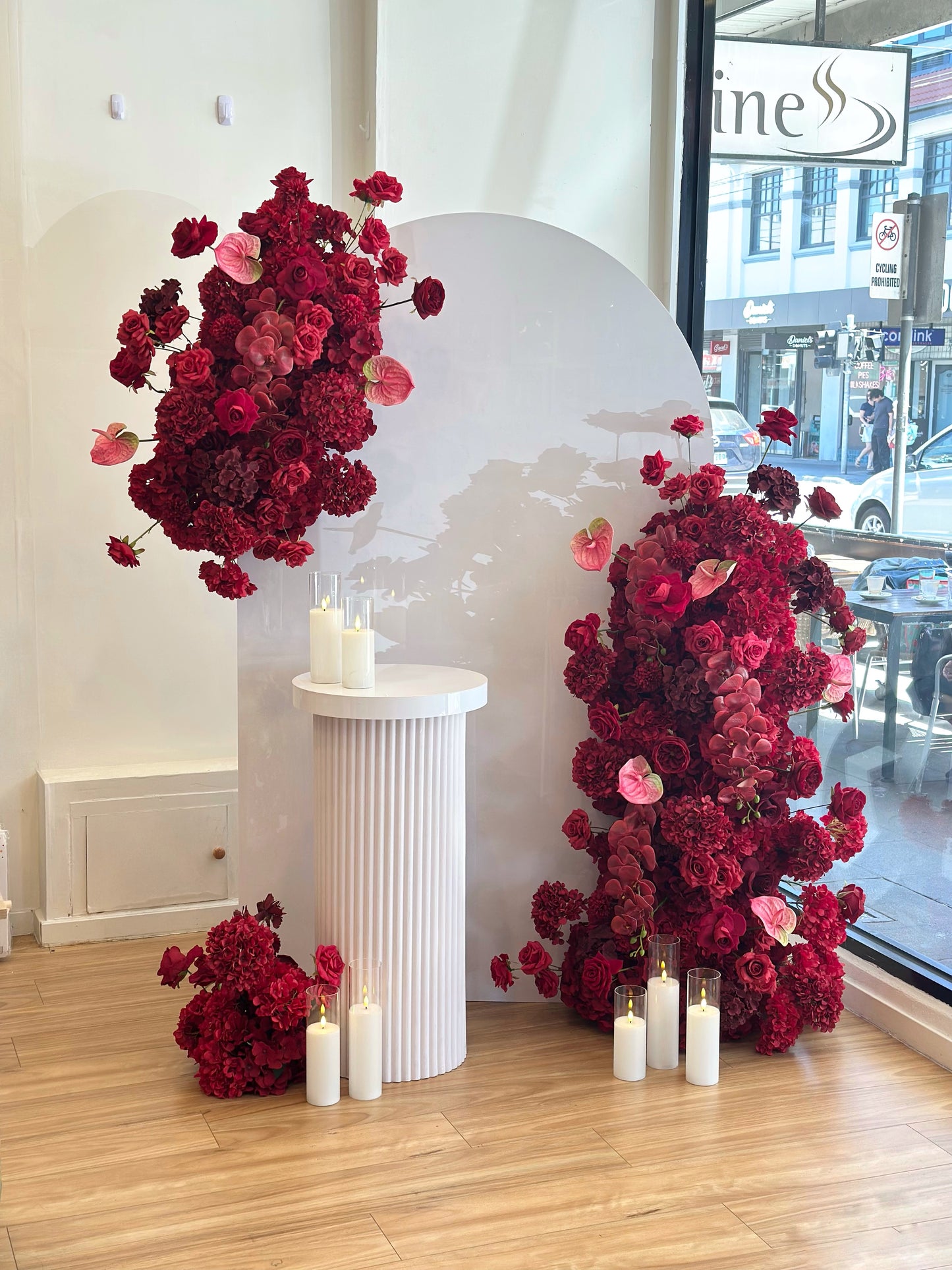 Reds Faux Flower (For Hire)