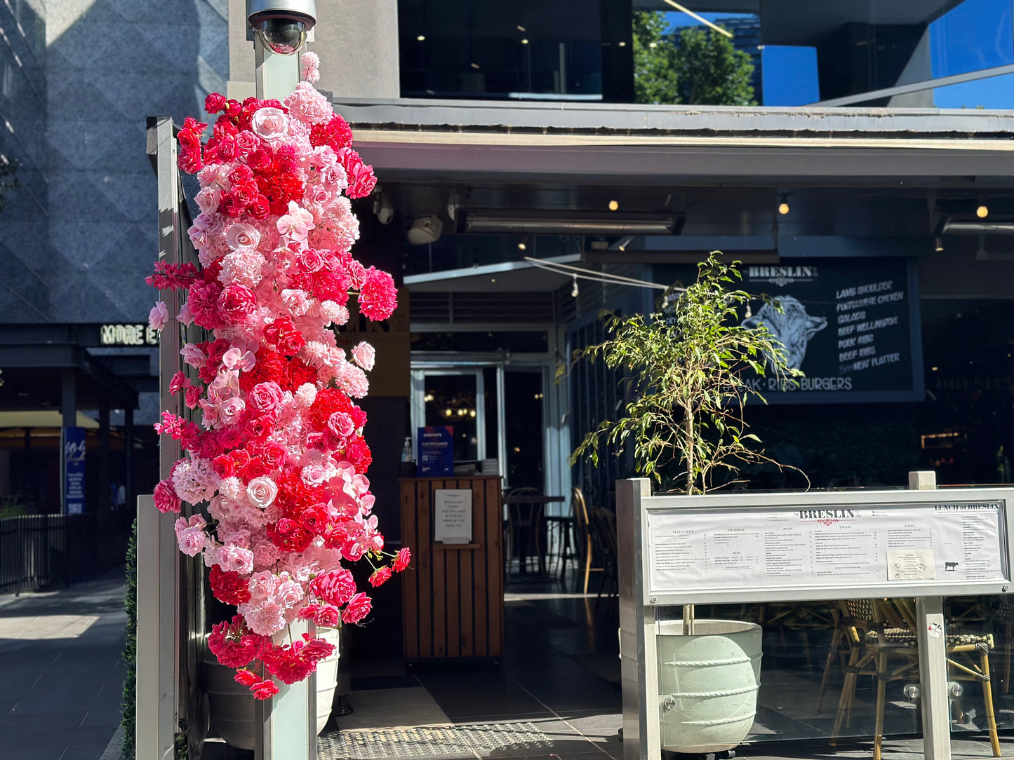 Pinks Flower Stands (For Hire)