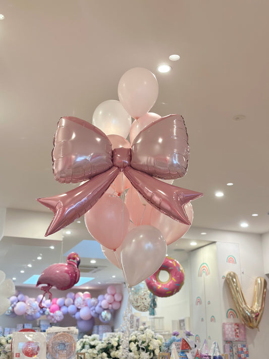 Shimmer Pink Bow Bunch