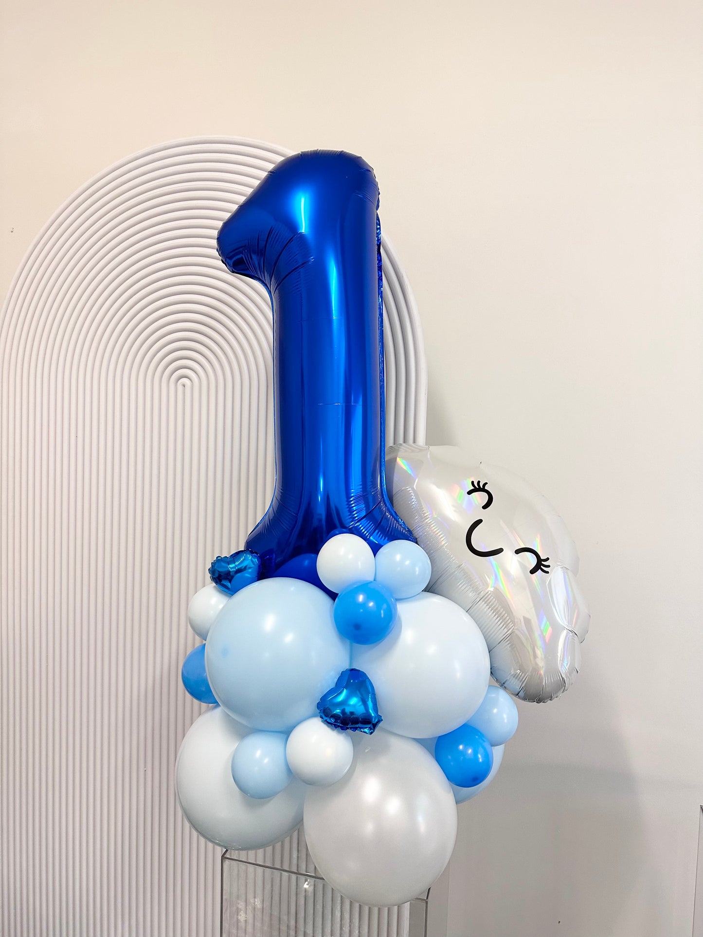 Jumbo Number Balloon Stand