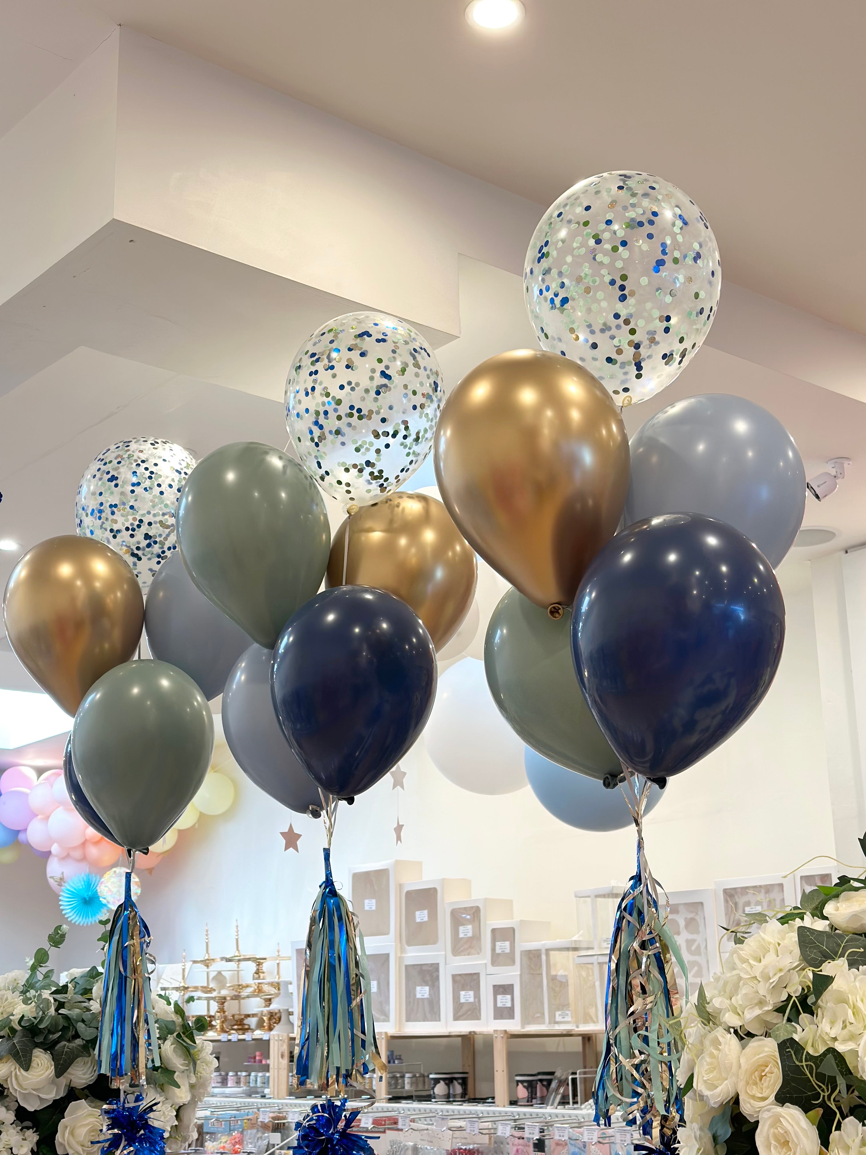 Classic Confetti Balloon Bunch – FantasyDecorland