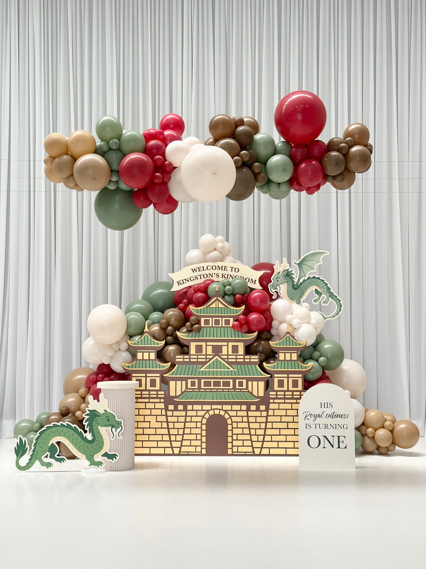 Dragon Castle Theme 1st Birthday