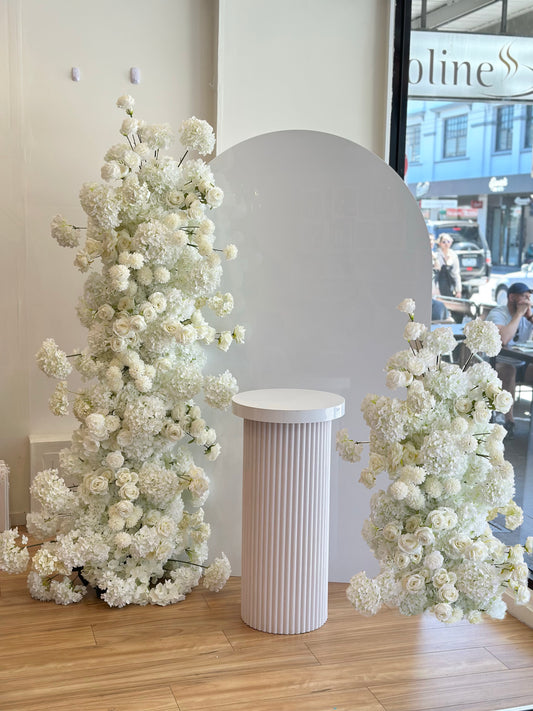 White Faux Flower (For Hire)