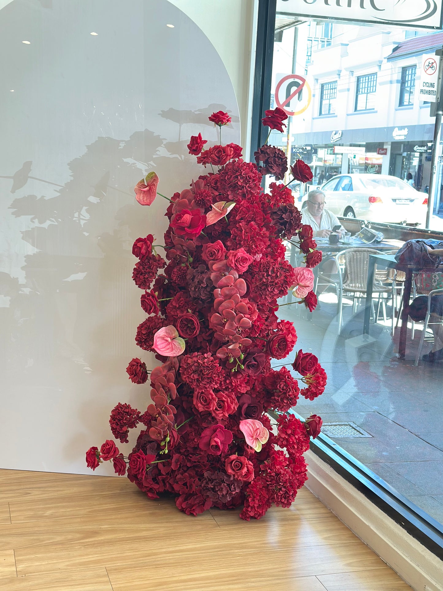 Reds Faux Flower (For Hire)