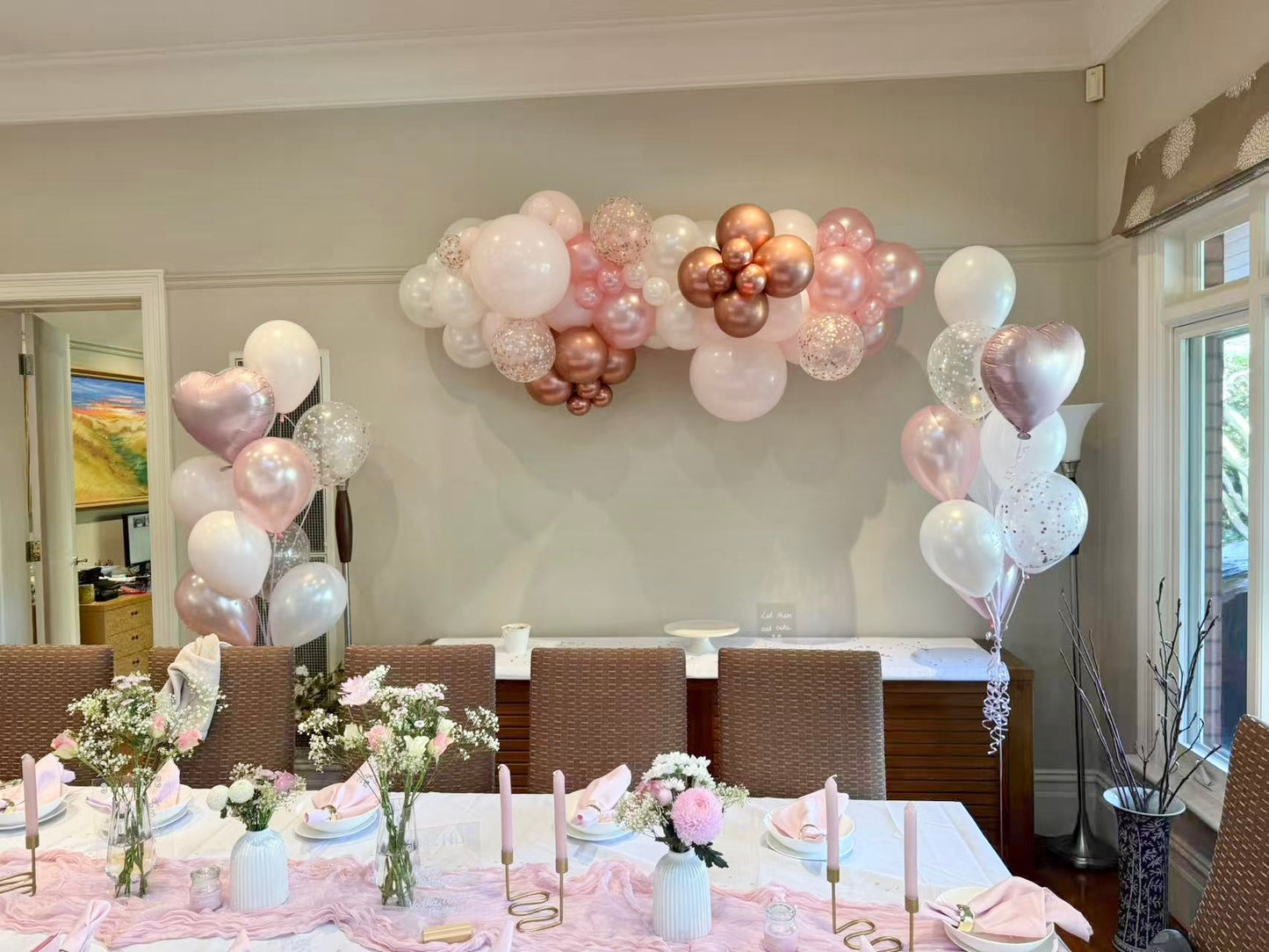Birthday Celebration Setup