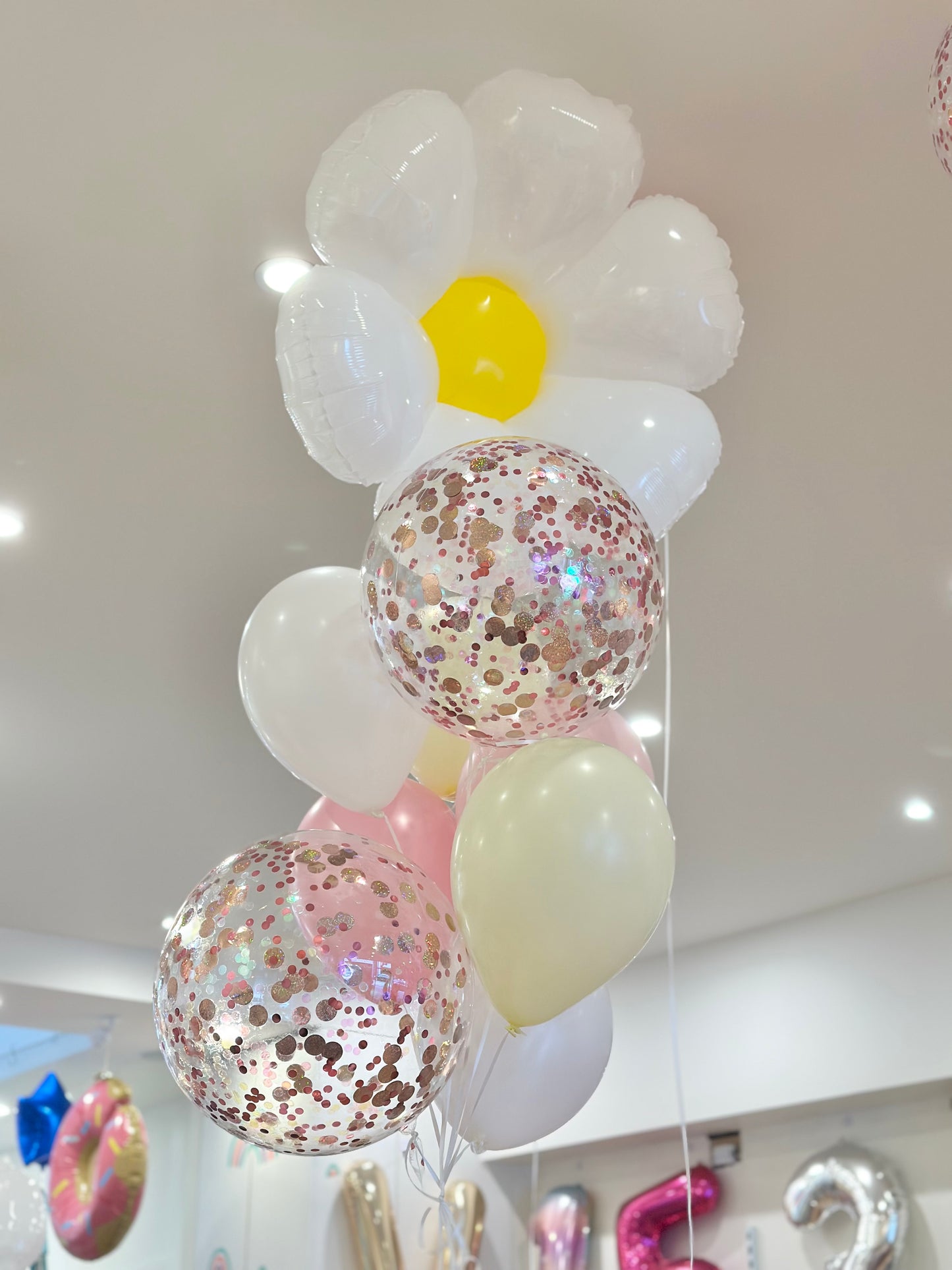 Daisy Balloon Bunch