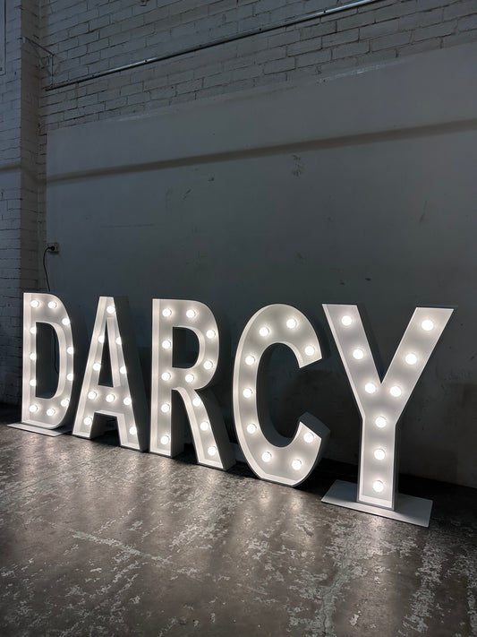 Letter Lights (For Hire)