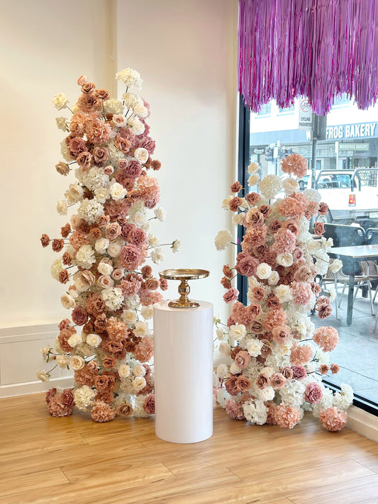 Beige & White Flower (For Hire)